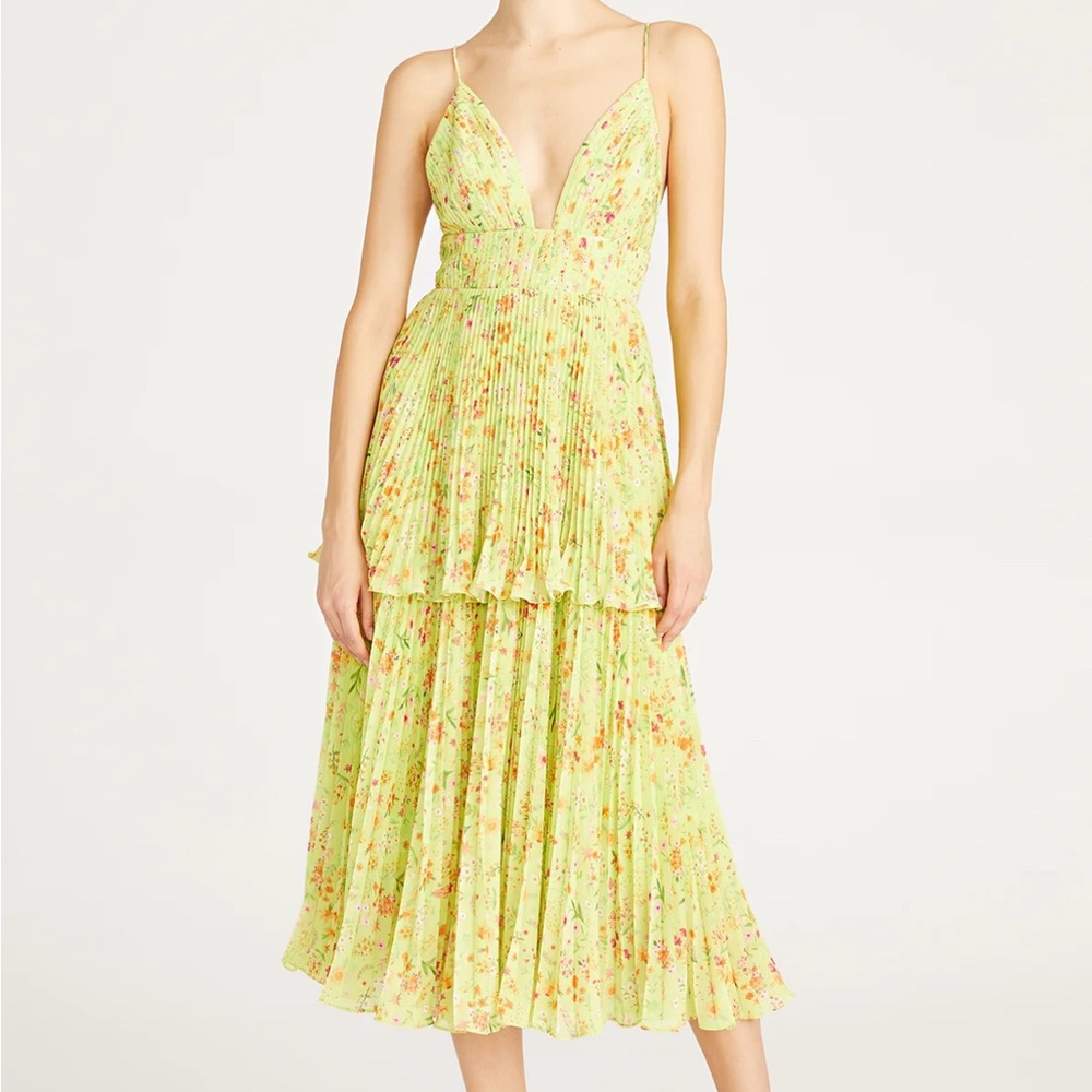 AMUR Nico Midi Dress